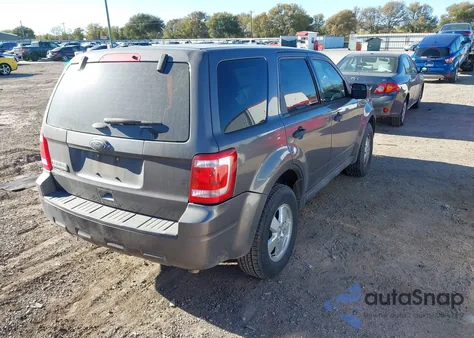 2012 Ford Escape Xls из США, поврежденный, VIN 1FMCU0C77CKC81440